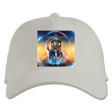 Baseball cap with Print Doctor Who Main Theme - white