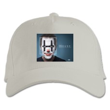 Кепка з принтом Доктор Хаус Тематика Принт - біла