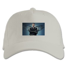 Кепка з принтом Доктор Хаус Класний Герой - біла