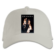 Baseball cap with Print Friends Edition - white