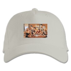 Baseball cap with Print Friends Version - white