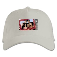 Baseball cap with Print Friends Frame Heroes - white