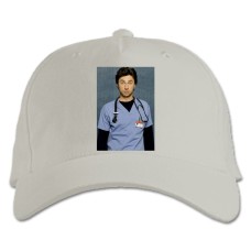 Baseball cap with Print Scrubs Dr. John Dorian - white