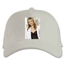 Baseball cap with Print Scrubs Dr. Elliot Reid - white