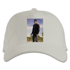 Baseball cap with Print Bones Hero - white