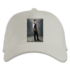 Baseball cap with Print Criminal Minds Hero Spencer Reid - white
