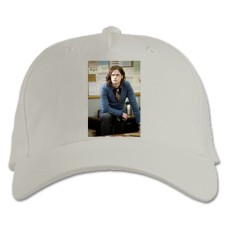 Baseball cap with Print Criminal Minds Spencer Reid - white