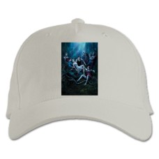 Baseball cap with Print True Blood Main Characters - white