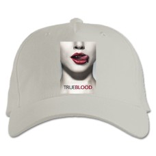 Baseball cap with Print True Blood Theme Print - white