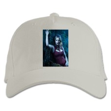 Baseball cap with Print True Blood Hero Girl - white