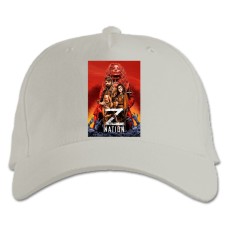 Baseball cap with Print Z Nation Theme - white