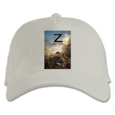 Baseball cap with Print Z Nation Theme Print - white