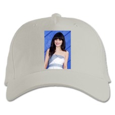 Бейсболка с принтом Новенькая Джесс - белая