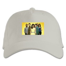 Бейсболка с принтом Новенькая Герои Принт - белая