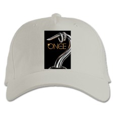 Бейсболка с принтом Однажды В Сказке Тематика Принт - белая