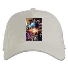 Бейсболка с принтом Однажды В Сказке Главная Тема Принт - белая