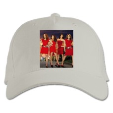Baseball cap with Print Desperate Housewives Characters - white