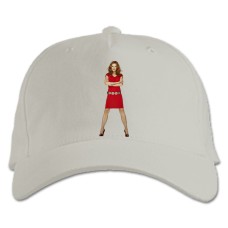 Baseball cap with Print Desperate Housewives Bree Van De Kamp Print - white