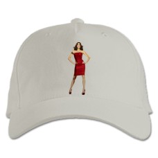 Baseball cap with Print Desperate Housewives Susan Mayer Print - white