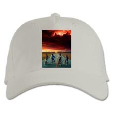 Baseball cap with Print Stranger Things Universe - white