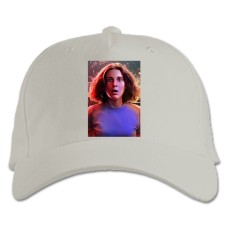 Baseball cap with Print Stranger Things Eleven - white