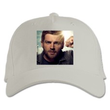 Baseball cap with Print Under The Dome Dale Barbara - white