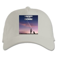 Baseball cap with Print Under The Dome Theme Print - white