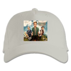 Бейсболка с принтом Последний Москаль Главные Герои - белая