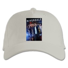 Baseball cap with Print Riverdale Heroes - white