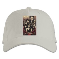 Baseball cap with Print Riverdale Main Theme - white