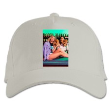 Baseball cap with Print Riverdale Girls Theme Print - white