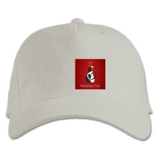 Baseball cap with Print Valentine's Day Happy Valentines Day - white