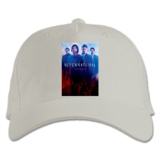 Baseball cap with Print Supernatural Main Theme - white