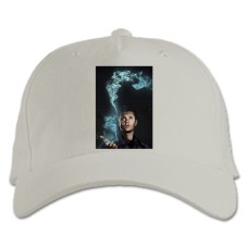 Baseball cap with Print Supernatural Dean Winchester - white