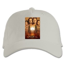 Baseball cap with Print Supernatural Print - white