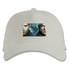 Baseball cap with Print Supernatural Sam And Dean - white