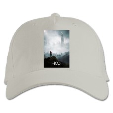 Baseball cap with Print The 100 Theme - white