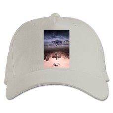 Baseball cap with Print The 100 Theme Print - white