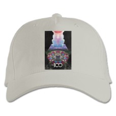 Baseball cap with Print The 100 Cute Print - white