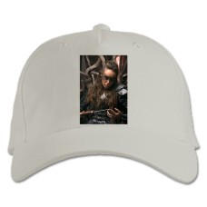 Baseball cap with Print The 100 Lexa - white