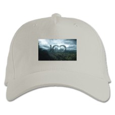 Baseball cap with Print The 100 Logo - white