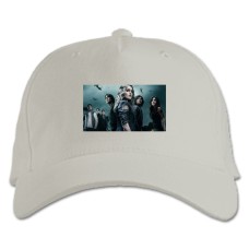 Baseball cap with Print The 100 Heroes - white