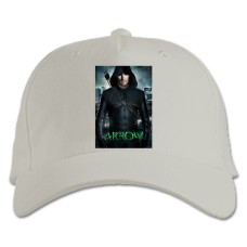 Baseball cap with Print Arrow Main Hero - white