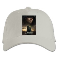 Baseball cap with Print Arrow Main Hero Print - white