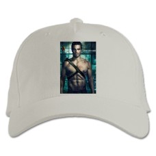 Baseball cap with Print Arrow Hero Theme Print - white