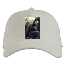 Baseball cap with Print Arrow Strong Hero - white