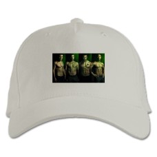 Baseball cap with Print Arrow Heroes - white