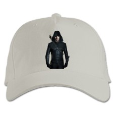 Baseball cap with Print Arrow Print Main Hero Theme - white