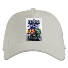 Baseball cap with Print Titans Print - white