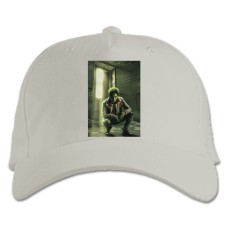 Baseball cap with Print Titans Hero - white